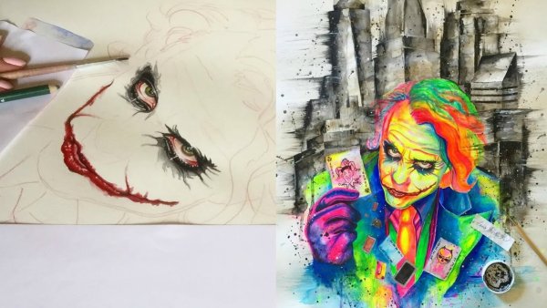 Джокер Хоакин Феникс Постер