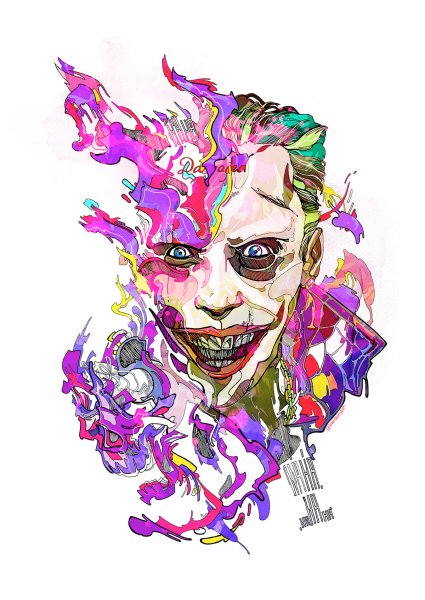 Джокер красками