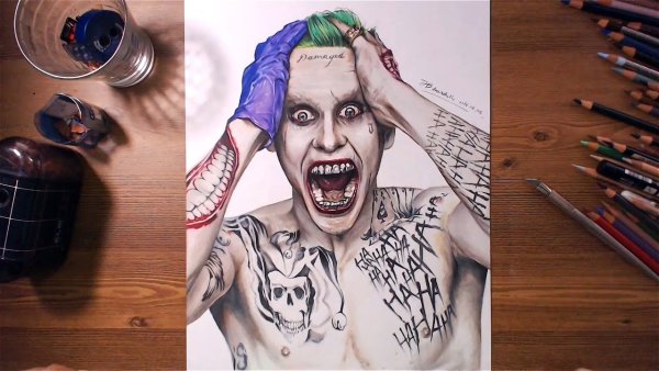 Джокер арты иллюстратор