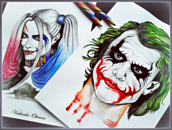 Джокер фломастерами