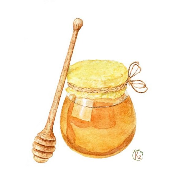 Нарисовать мед