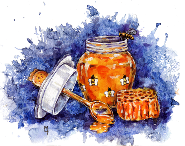 Мед иллюстрация