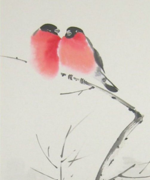 Снегири в китайской живописи