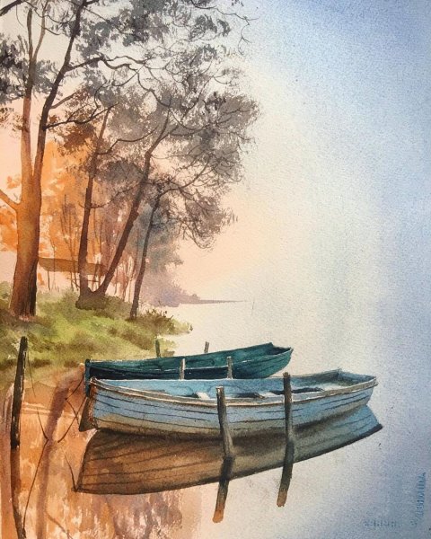 Елена Власова художник акварелист