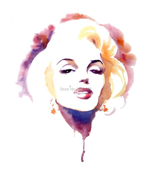 Гарри Поттер акварель