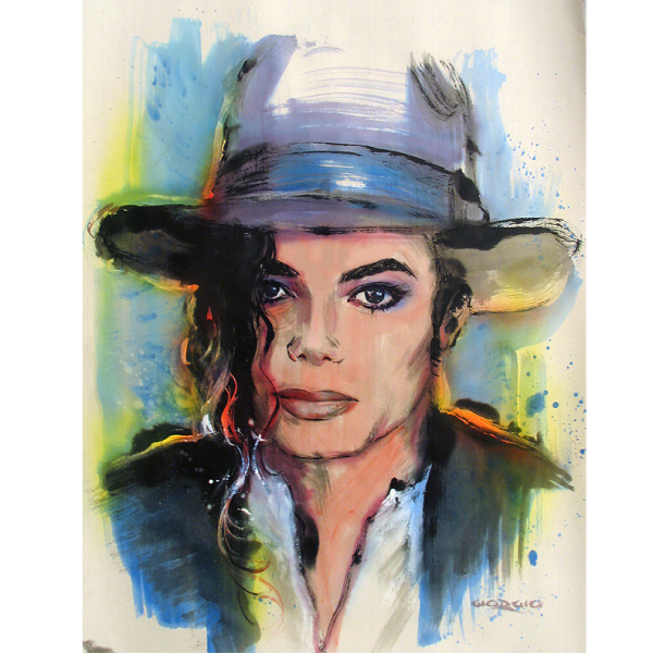 Рисование портрета акварелью