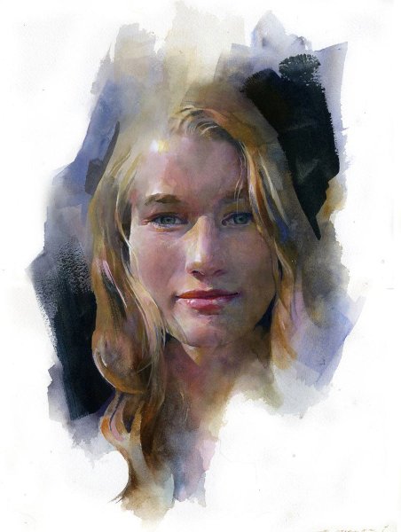 Николь Кидман портрет живопись