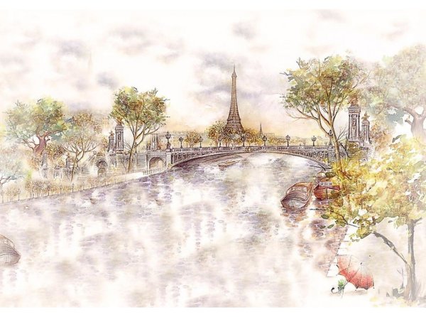 Скетчинг Париж