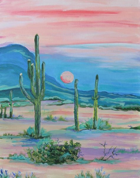 Верблюд картина