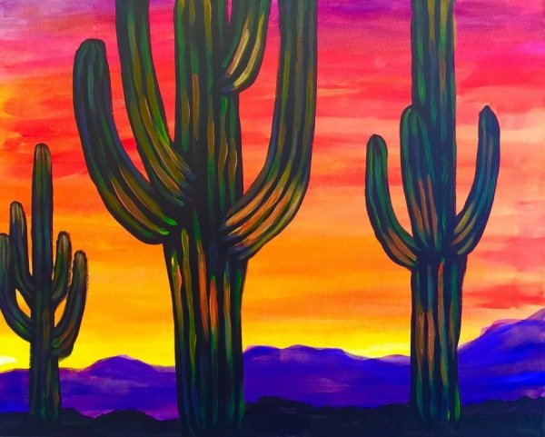 Пейзаж с верблюдом