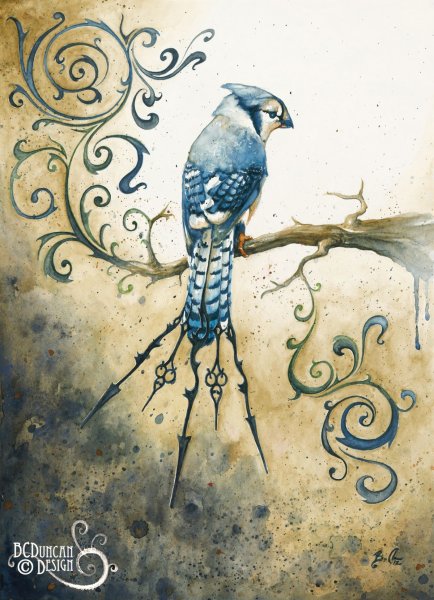 Птица в стиле стимпанк