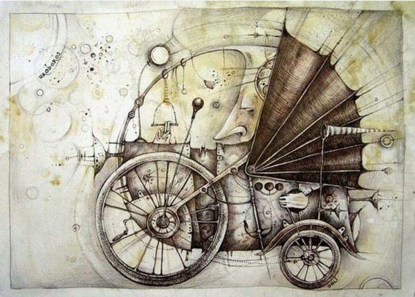 Стимпанк Графика