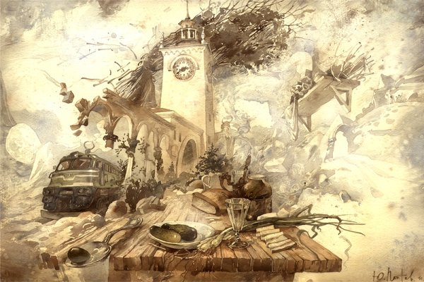 Художники сюрреалисты Юрий Лаптев