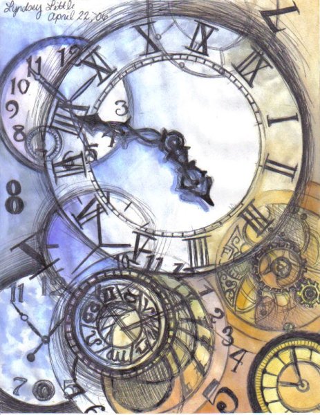Композиция на тему часы