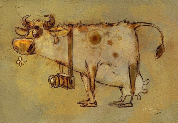 Стилизованная корова