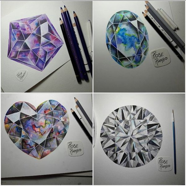 Камни маркерами