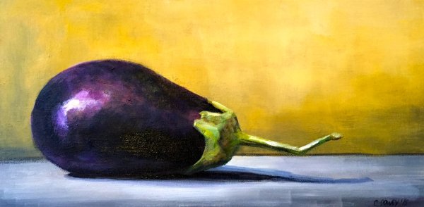 Баклажан зарисовка