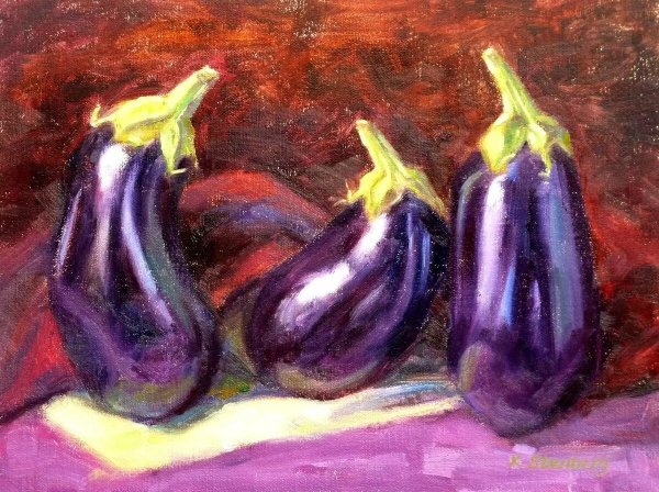 Краска баклажан