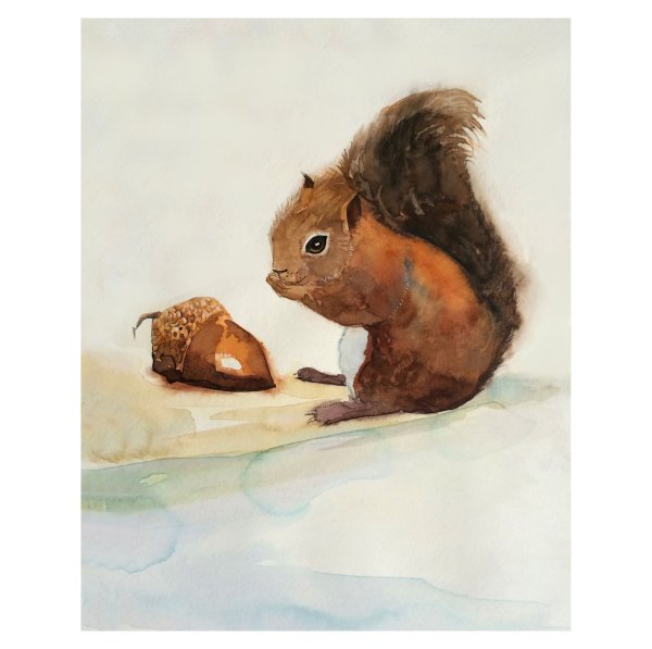 Белка искусство