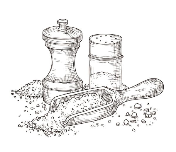 Специи эскиз