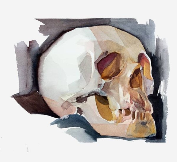 Нарисовать глаз со слезой