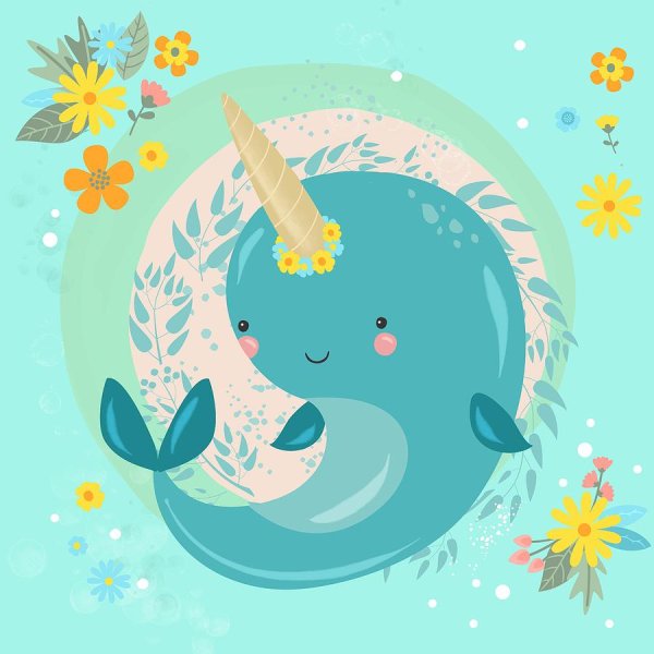 Нарвал мультяшный