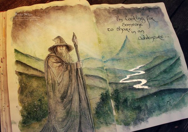 Дж р р Толкин Властелин колец иллюстрация