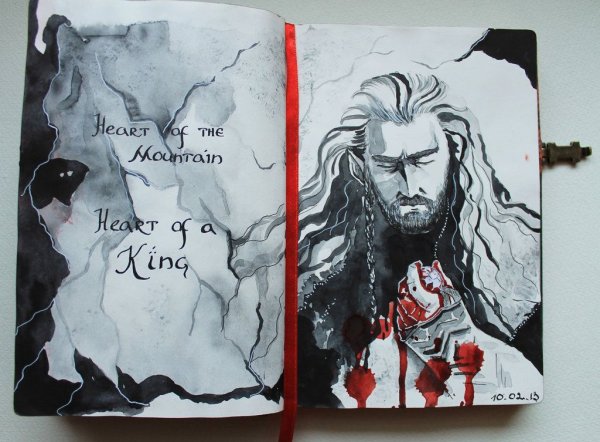 Скетчбук Хоббит