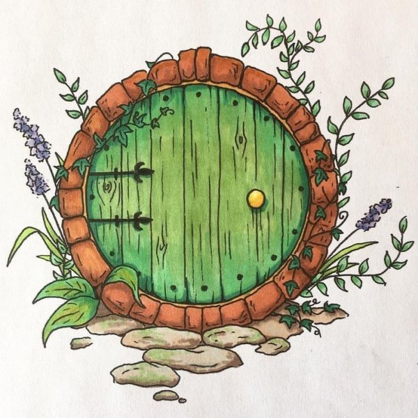 Хоббичья Нора иллюстрации