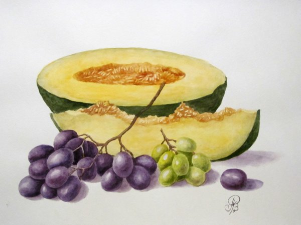 Eлизaветa Зaлегинa акварель