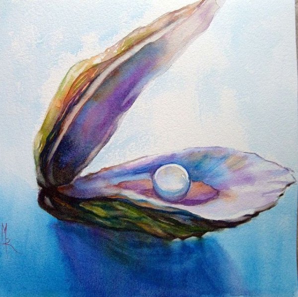 Натюрморт с бусами в живописи