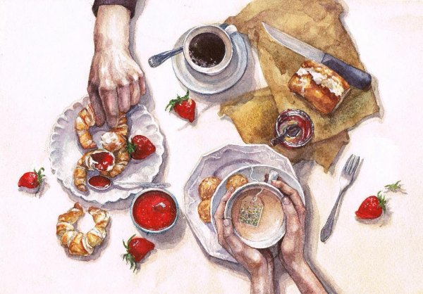 Еда иллюстрация