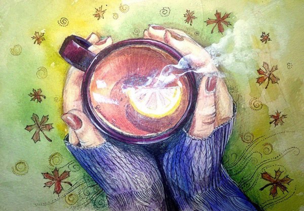 Теплые иллюстрации