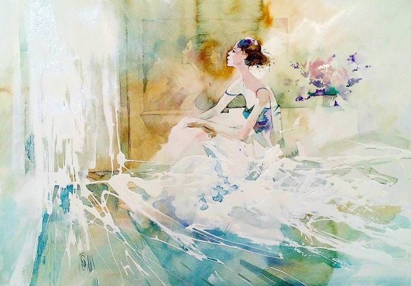 Утренняя акварель