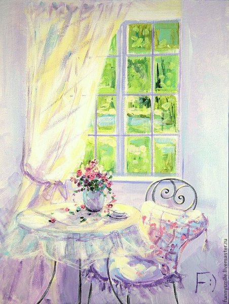 Акварельное утро