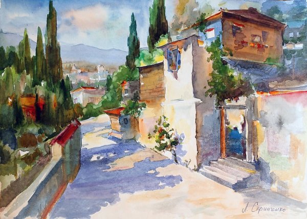 Импрессионизм в живописи Крыма набережная Ялты