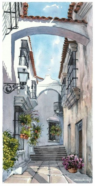 Улочки Италии картины