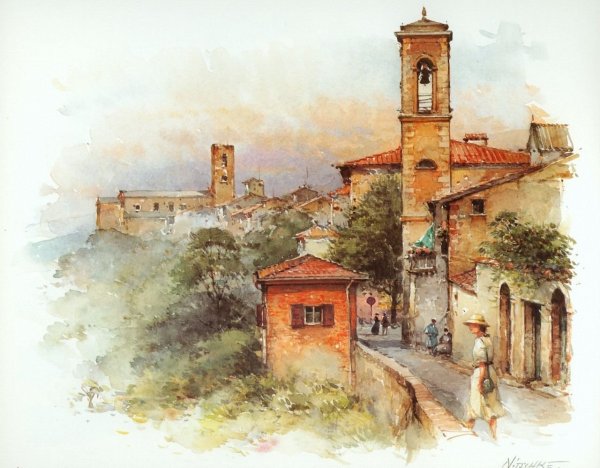 Detlev Nitschke акварели