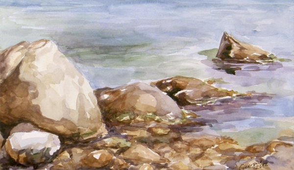 Этюд Шишкина камни