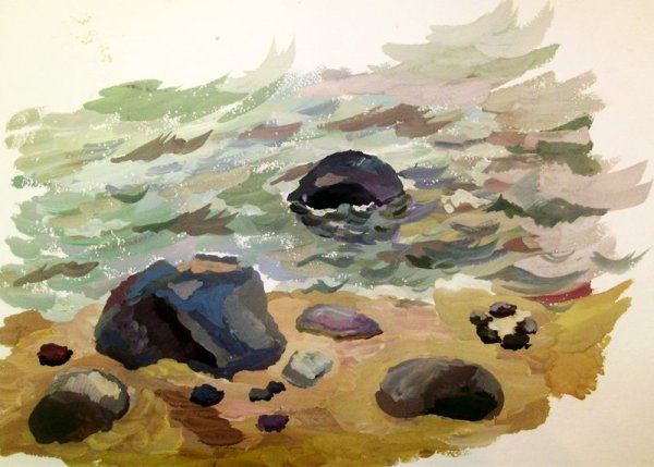 Этюд камней