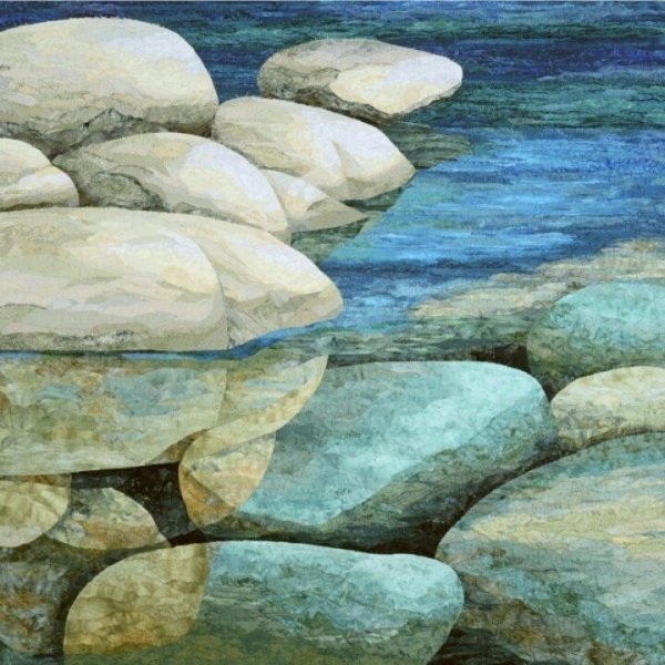 Живопись морской Галькой