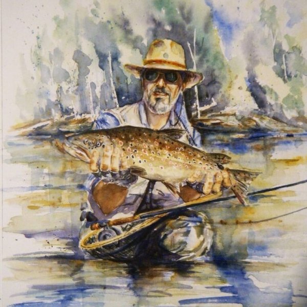 Картина Рыбак