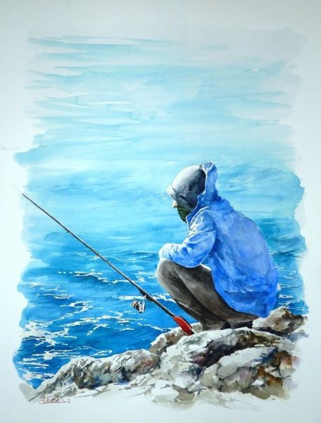 Валерио Либралато акварель