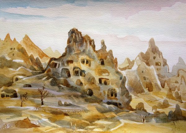 Каппадокия маслом