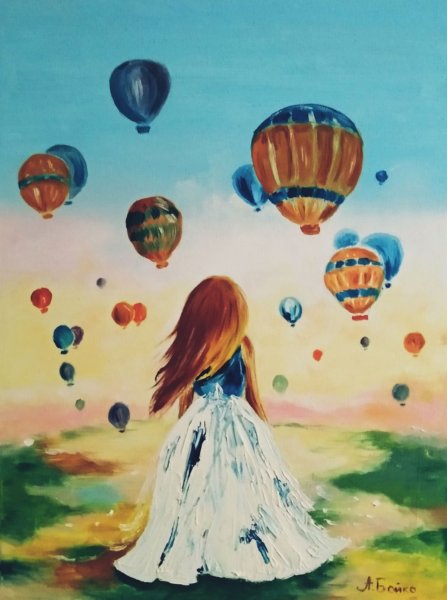 Каппадокия акварелью