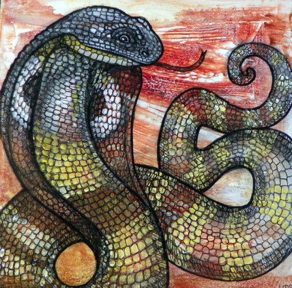 Кобра живопись