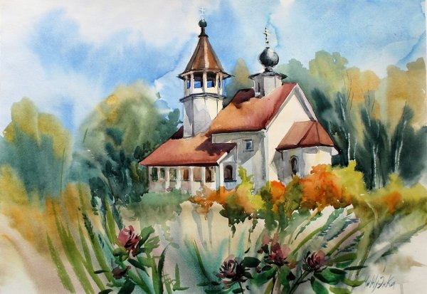 Елена Власова художник акварелист