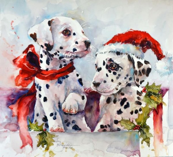 Далматин в живописи