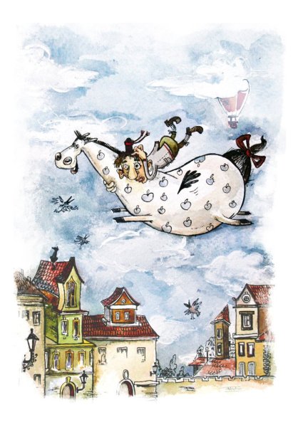 Сказочные иллюстрации акварелью