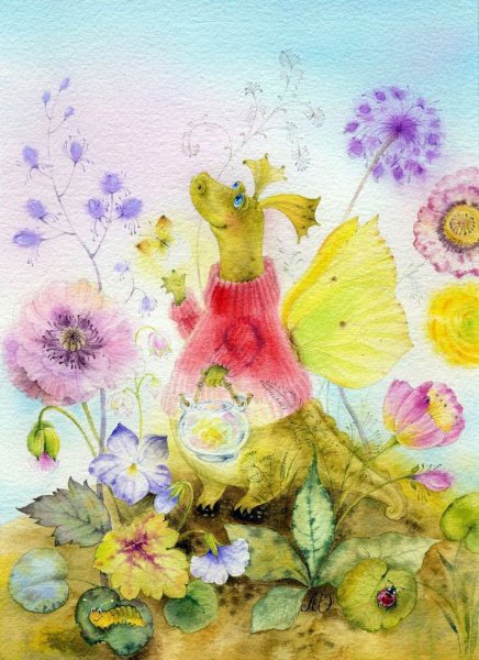 Художник-иллюстратор Элина Репкина (Моисеенко)